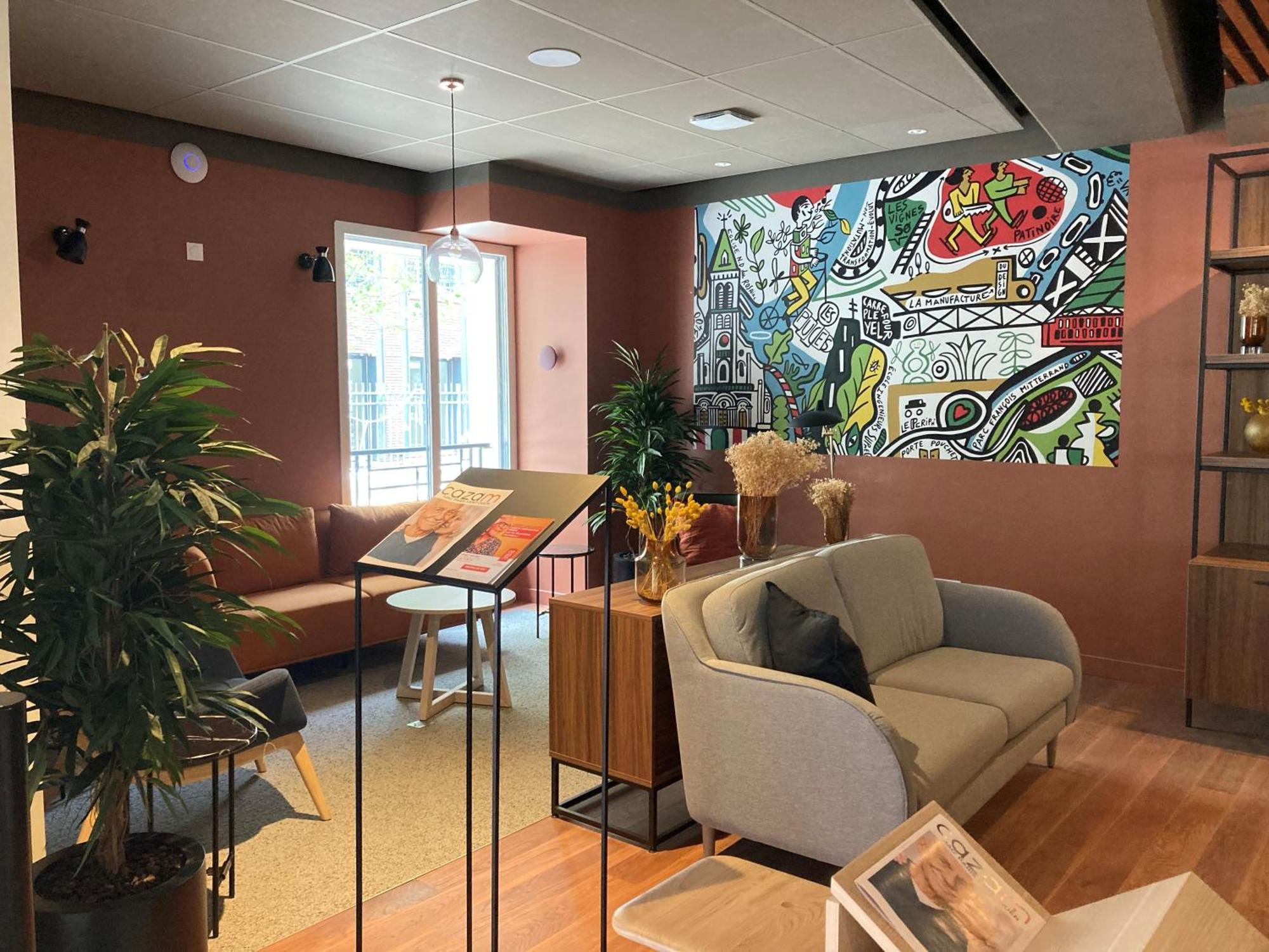Aparthotel Cazam Paris Saint Ouen Esterno foto